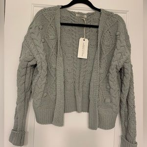 Sage Green Junior’s Cardigan